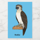 Filipijnse cartoon voedselcontainer etiket (Enkel label)