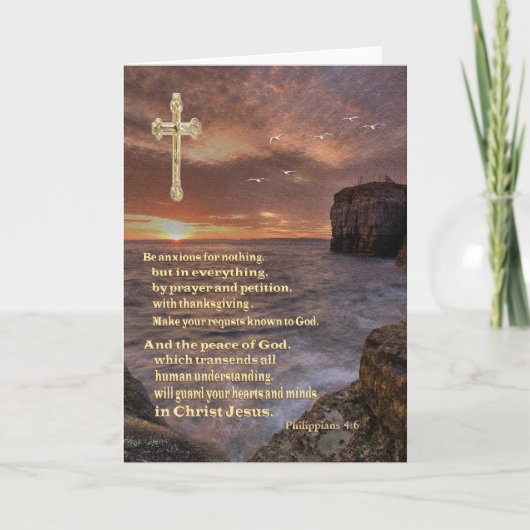 Filipijnse Christelijke kaart 4:6 (Voorkant)