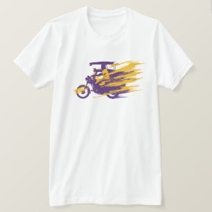 Filipijnse driewieler Pinoy trots grafische silhou T-shirt