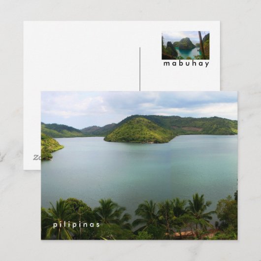 filipijnse eilanden briefkaart (Voorkant / Achterkant)