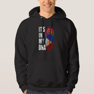 Filipijnse en Eritrese Mix DNA Vlag Erfgoed Hoodie