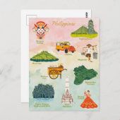 Filipijnse favorieten Kunst Briefkaart (Voorkant / Achterkant)