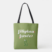 Filipijnse Fierce + Fabulous Statement Tote Bag (Achterkant)