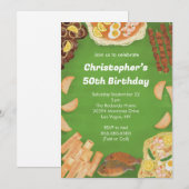 Filipijnse Food Party uitnodiging (Voorkant / Achterkant)