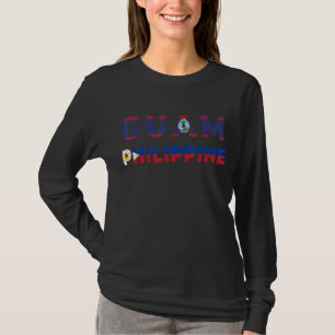 Filipijnse Guam Pride Pinoy Chamorro Trots Grappig T-shirt