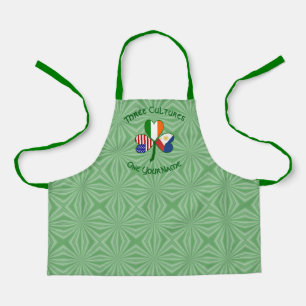 Filipijnse Ierse Vlaggen van de VS Shamrock Kinder Schort