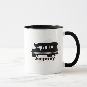 Filipijnse Jeepney Mok Iconische Pinoy Rit Koffie
