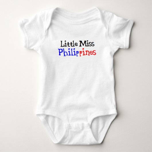 filipijnse kleine miss romper (Voorkant)