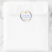 Filipijnse Logo Ronde Sticker (Tas)