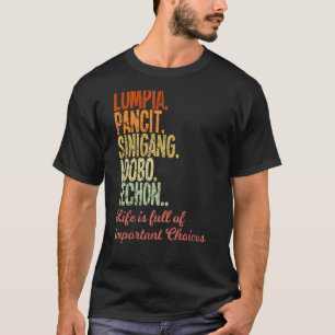Filipijnse Lumpia Pancit Sinigang Adobo T-shirt