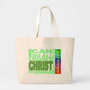 Filipijnse Mannen: 4:13, vrouwen, Kinderen, huisdi Grote Tote Bag