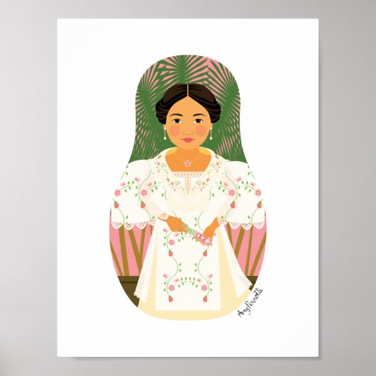 Filipijnse Matryoshka Poster (Voorkant)