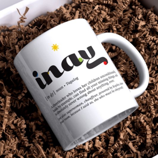 Filipijnse Moeder Mok — Inay (Tagalog)