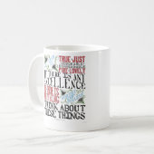 Filipijnse Mok met briefing van 4:8 uur (Voorkant links)