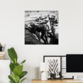 Filipijnse oorlog poster (Thuiskantoor)