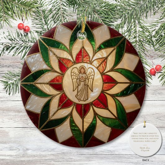 Filipijnse Parol Engel Kerst Ornament | Capiz-In