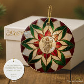 Filipijnse Parol Engel Kerst Ornament | Capiz-In