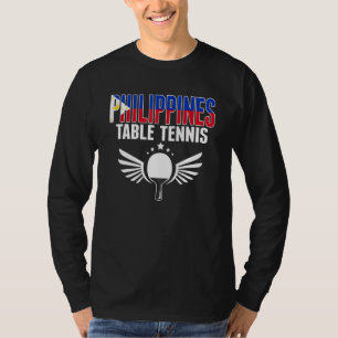 Filipijnse Tafeltennis Fans Filipijnse Ping Pong T-shirt