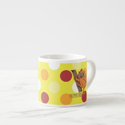 Filipijnse tarsier espresso kop (Voorkant rechts)