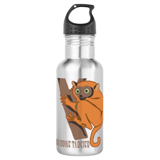 Filipijnse tarsier waterfles  (Voorkant)