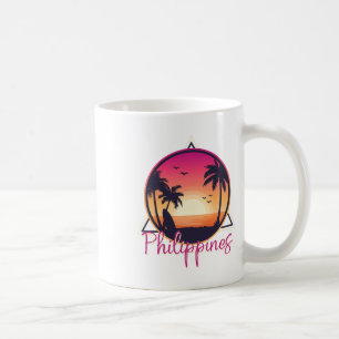 Filipijnse trots strand surfen cadeau Filipijnen Koffiemok