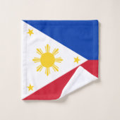 Filipijnse vlag bad handdoek (Wasdoekje)