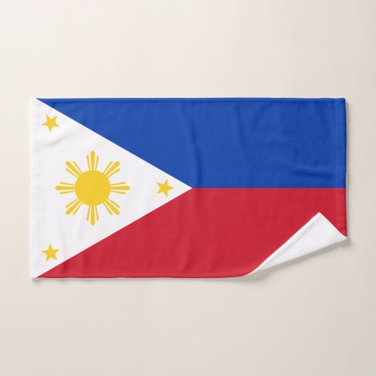 Filipijnse vlag bad handdoek (Handdoek)