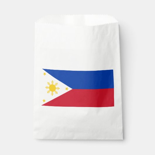 Filipijnse vlag bedankzakje (Voorkant)