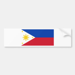 Filipijnse vlag bumpersticker