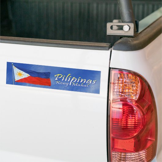 Filipijnse vlag bumpersticker (Op Truck)