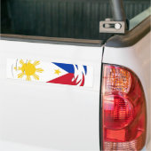 Filipijnse vlag bumpersticker (Op Truck)