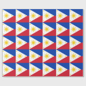 Filipijnse vlag cadeaupapier (Vlak)