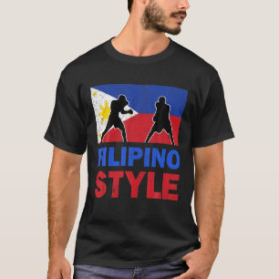 Filipijnse vlag Filipijnse boksclub T-shirt