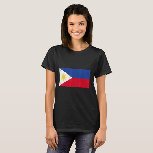 Filipijnse vlag Filipijnse vlag Filipijnse Pinoy S T-shirt (Voorkant volledig)