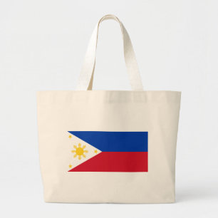 Filipijnse Vlag Filipijnse Vlag Grote Tote Bag