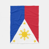 Filipijnse vlag fleece deken (Voorkant)