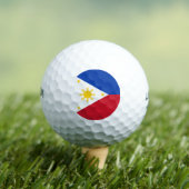 Filipijnse vlag golfballen (Insitu Shirt)