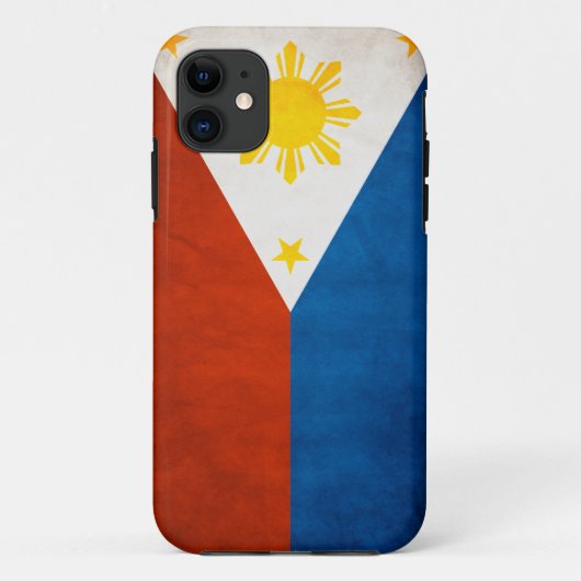 Filipijnse vlag Iphone case (Achterkant)