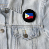 Filipijnse Vlag Knop Ronde Button 5,7 Cm (In situ)