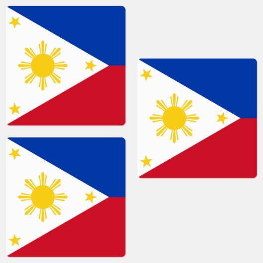 Filipijnse vlag labels (Groep)