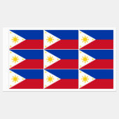 Filipijnse vlag labels (Vel)