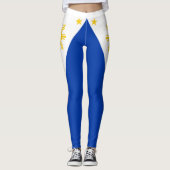 Filipijnse vlag leggings (Voorkant)