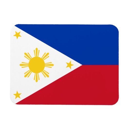 Filipijnse vlag magneet (Horizontaal)