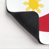 Filipijnse Vlag Muismat (Hoek)