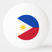 Filipijnse vlag pingpongbal (Achterkant)