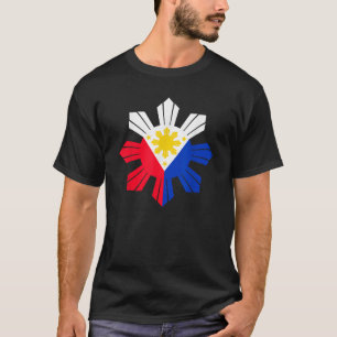 Filipijnse vlag Pinoy vlag Filipijnse Pinoy Three  T-shirt