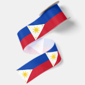 Filipijnse vlag satijnen lint (Achterkant)
