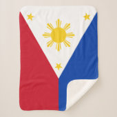 Filipijnse vlag sherpa deken (Voorkant)