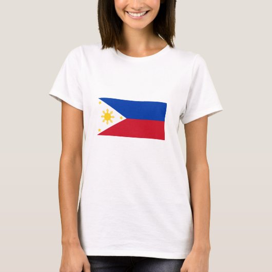 Filipijnse vlag t-shirt (Voorkant)