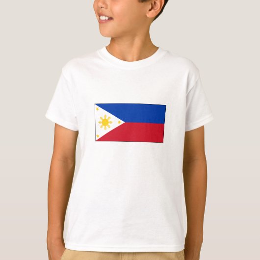 Filipijnse vlag t-shirt (Voorkant)